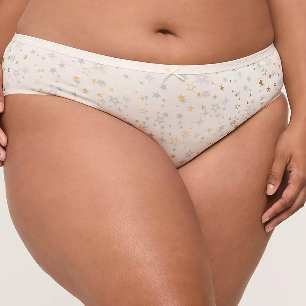 Cacique Celestial Starts Cotton Hipster Panties